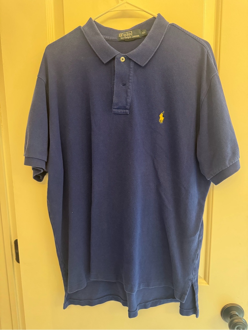 XL Polo Ralph Lauren blue with yellow horse